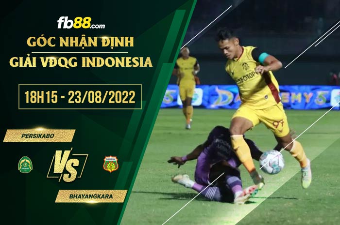 Soi kèo Persikabo vs Bhayangkara 18h15 ngày 23/8/2022