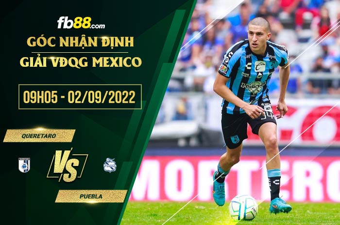 fb88-chi tiết kèo trận đấu Queretaro vs Puebla