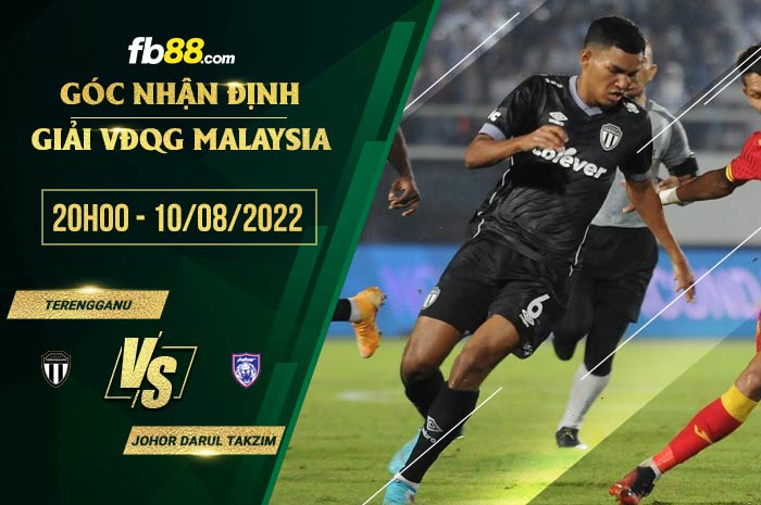 Soi kèo Terengganu vs Johor Darul Takzim 20h00 ngày 10/8/2022