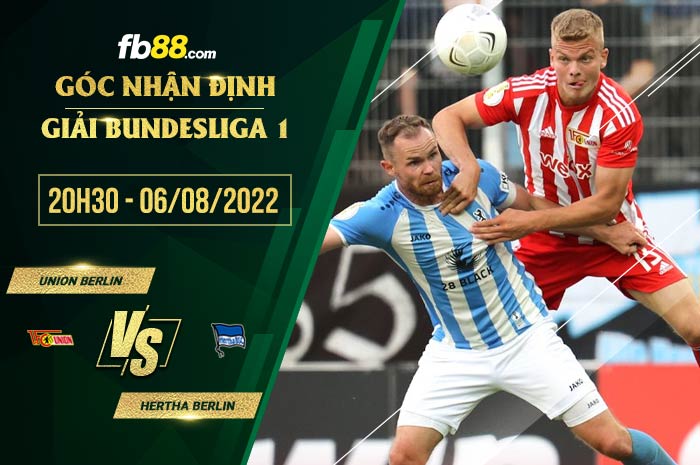 fb88-chi tiết kèo trận đấu Union Berlin vs Hertha Berlin