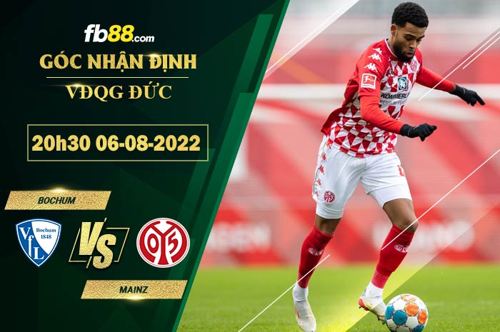 Fb88 soi kèo trận đấu Bochum vs Mainz