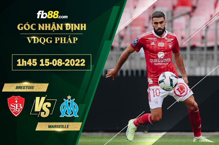 Fb88 soi kèo trận đấu Brestois vs Marseille