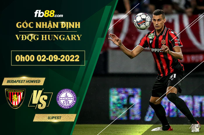 Fb88 soi kèo trận đấu Budapest Honved vs Ujpest