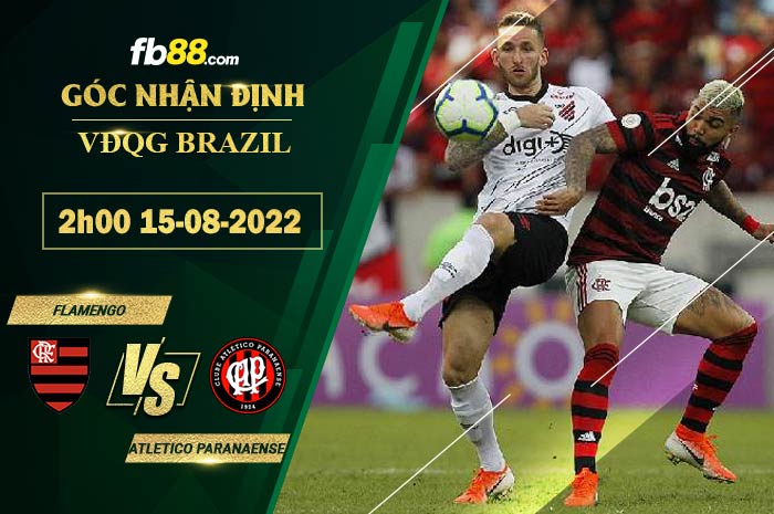 Fb88 soi kèo trận đấu Flamengo vs Atletico Paranaense