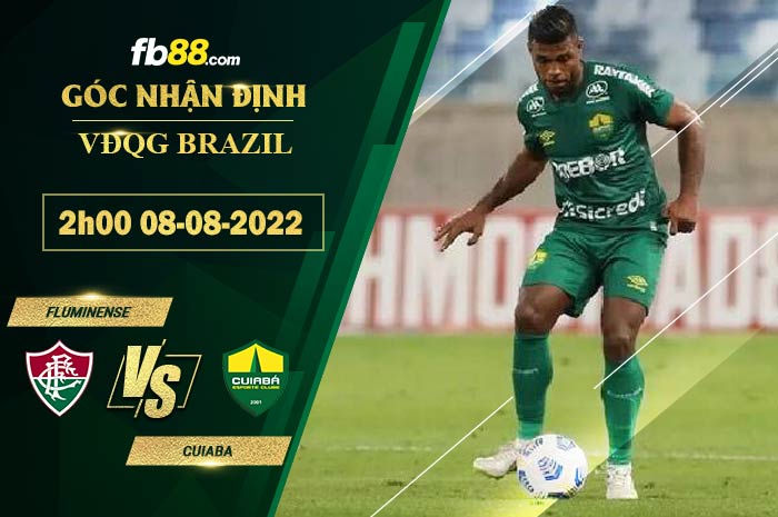 Fb88 soi kèo trận đấu Fluminense vs Cuiaba