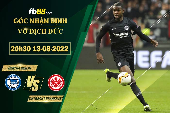 Fb88 soi kèo trận đấu Hertha Berlin vs Eintracht Frankfurt