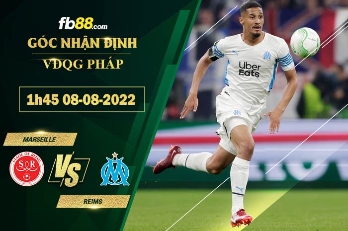 Fb88 soi kèo trận đấu Marseille vs Reims