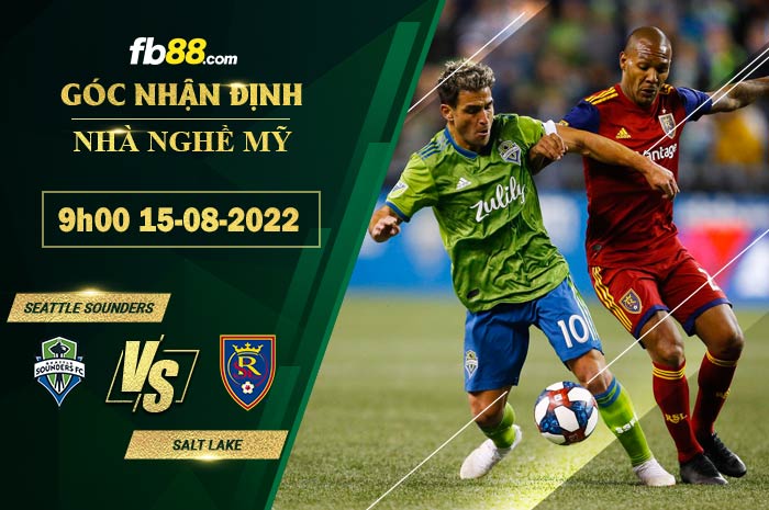 Fb88 soi kèo trận đấu Seattle Sounders vs Salt Lake