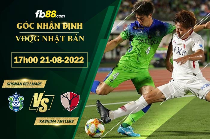 Fb88 soi kèo trận đấu Shonan Bellmare vs Kashima Antlers