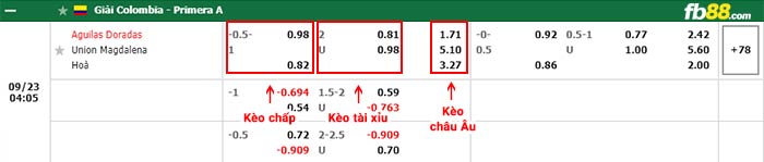 fb88-bảng kèo trận đấu Rionegro Aguilas vs Union Magdalena