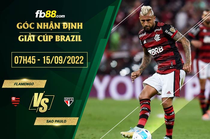 Soi kèo Flamengo vs Sao Paulo 7h45 ngày 15/9/2022