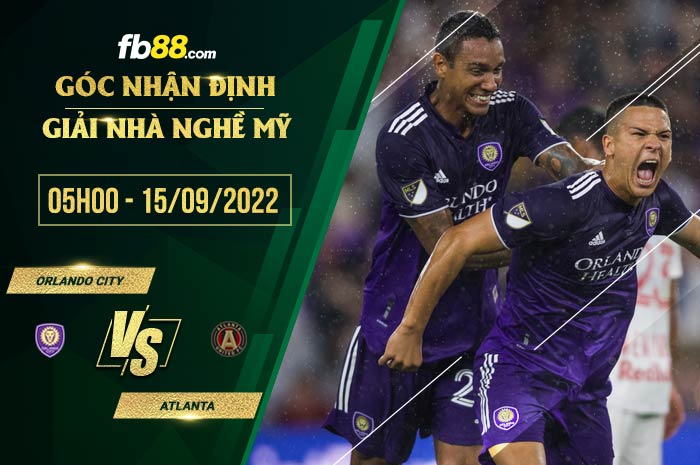 Soi kèo Orlando City vs Atlanta 5h00 ngày 15/9/2022