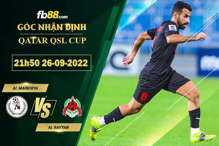 Fb88 soi kèo trận đấu Al Markhiya vs Al Rayyan