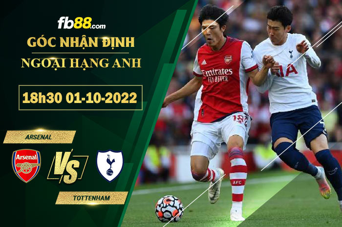 Fb88 soi kèo trận đấu Arsenal vs Tottenham