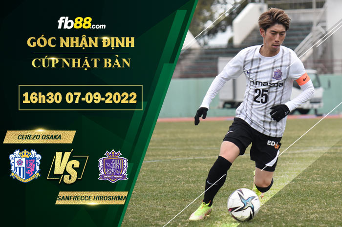 Fb88 soi kèo trận đấu Cerezo Osaka vs Sanfrecce Hiroshima