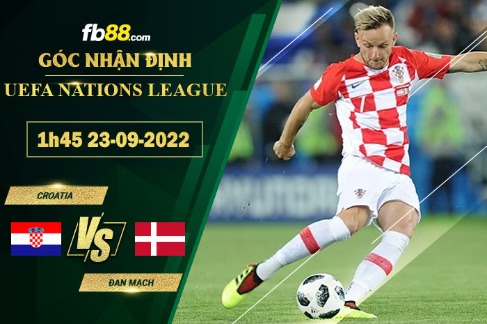 Soi kèo Croatia vs Đan Mạch  1h45 ngày 23/9/2022