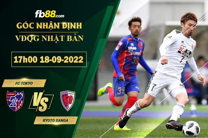 Fb88 soi kèo trận đấu FC Tokyo vs Kyoto Sanga