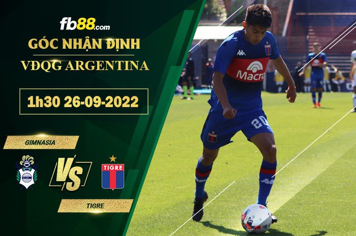 Fb88 bảng kèo trận đấu Gimnasia vs Tigre