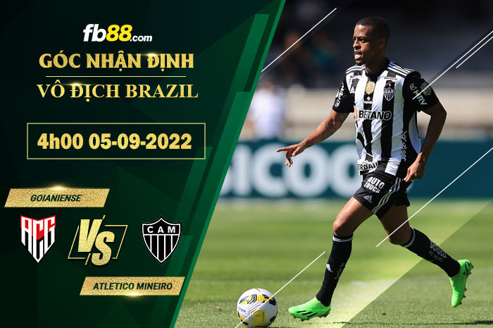 Fb88 soi kèo trận đấu Goianiense vs Atletico Mineiro