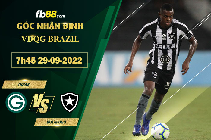 Fb88 soi kèo trận đấu Goias vs Botafogo