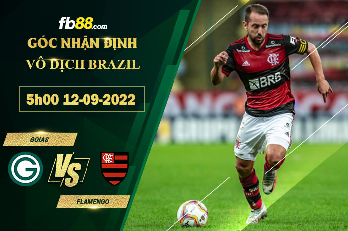 Soi kèo Goias vs Flamengo 5h00 ngày 12/9/2022