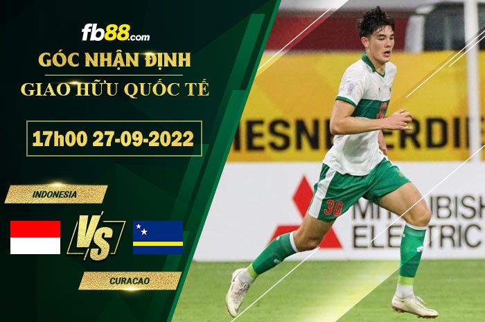 Fb88 soi kèo trận đấu Indonesia vs Curacao