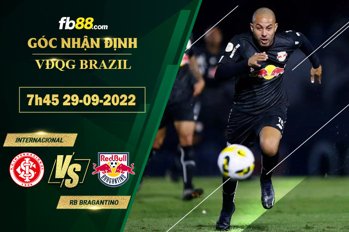 Fb88 soi kèo trận đấu Internacional vs RB Bragantino