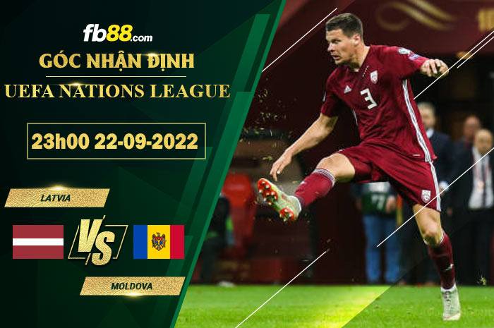 Fb88 soi kèo trận đấu Latvia vs Moldova