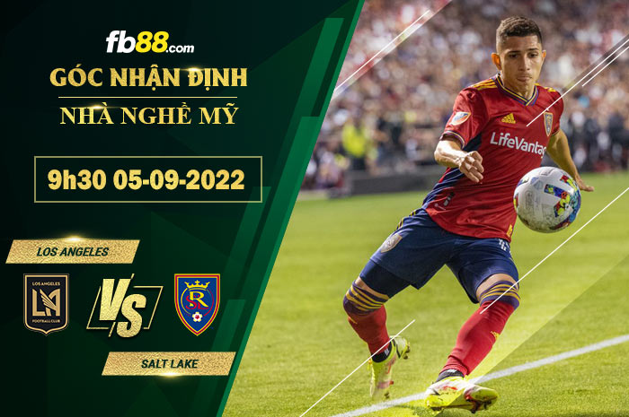 Fb88 soi kèo trận đấu Los Angeles vs Salt Lake