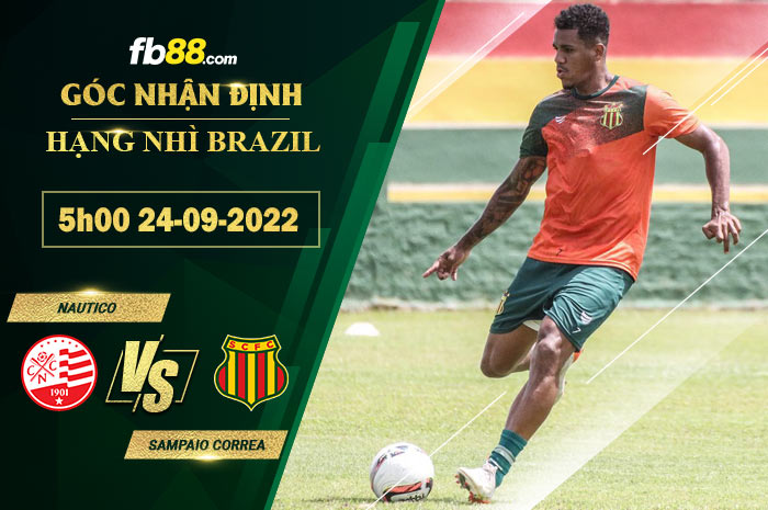 Fb88 soi kèo trận đấu Nautico vs Sampaio Correa