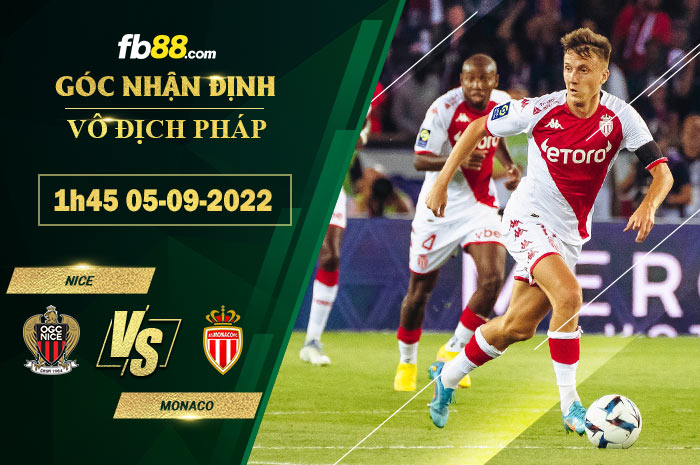 Fb88 soi kèo trận đấu Nice vs Monaco