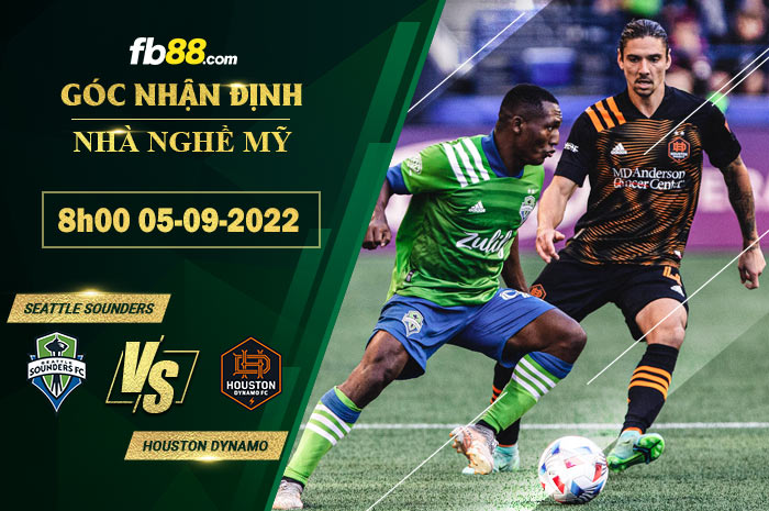 Fb88 soi kèo trận đấu Seattle Sounders vs Houston Dynamo