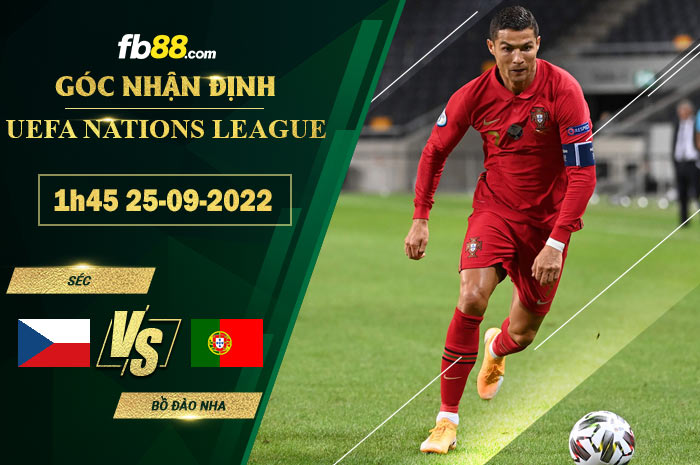 Soi kèo Séc vs Bồ Đào Nha, 1h45 ngày 25/9/2022