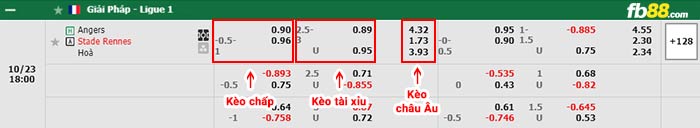 fb88-bảng kèo trận đấu Angers vs Rennes
