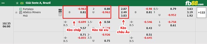 fb88-bảng kèo trận đấu Fortaleza vs Atletico Mineiro