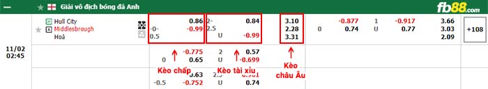 fb88-bảng kèo trận đấu Hull City vs Middlesbrough
