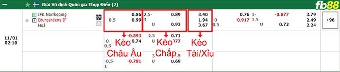 Fb88 bảng kèo trận đấu Norrkoping vs Djurgardens