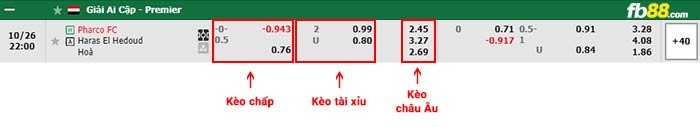 fb88-bảng kèo trận đấu Pharco vs Haras El Hodood