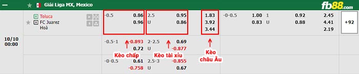 fb88-bảng kèo trận đấu Toluca vs Juarez