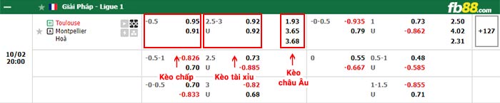 fb88-bảng kèo trận đấu Toulouse vs Montpellier