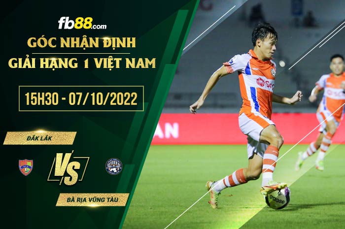 fb88-soi kèo Dak Lak vs Ba Ria Vung Tau