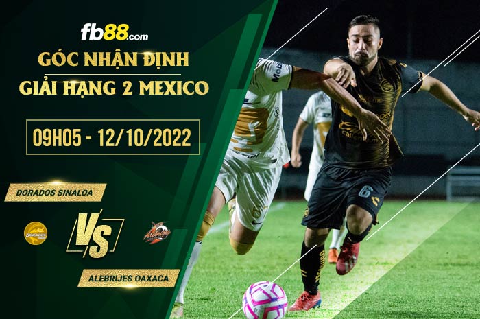 fb88-soi kèo Dorados Sinaloa vs Alebrijes Oaxaca