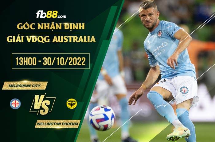 fb88-soi kèo Melbourne City vs Wellington Phoenix