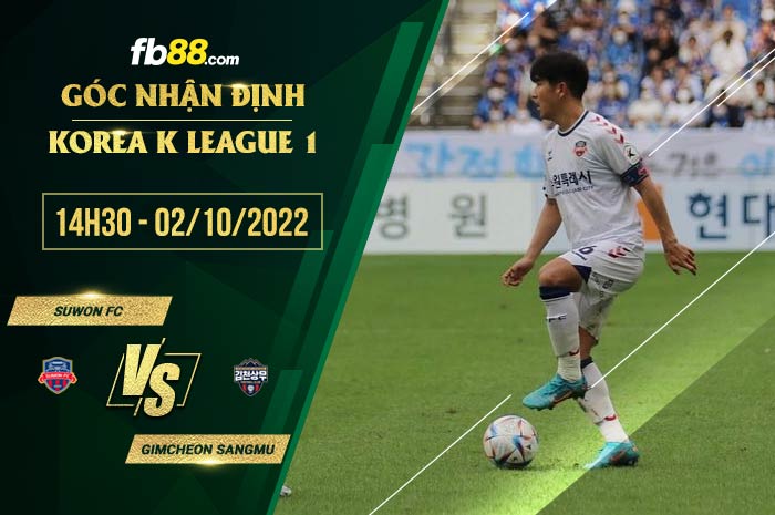 fb88-soi kèo Suwon FC vs Gimcheon Sangmu