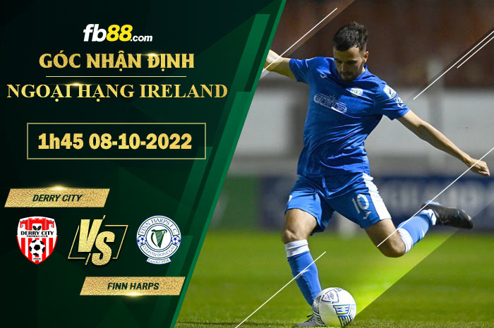 Fb88 soi kèo trận đấu Derry City vs Finn Harps