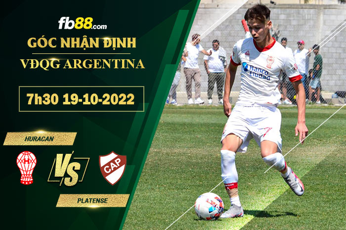 Fb88 soi kèo trận đấu Huracan vs Platense