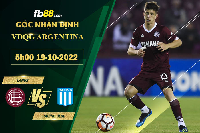 Fb88 soi kèo trận đấu Lanus vs Racing Club