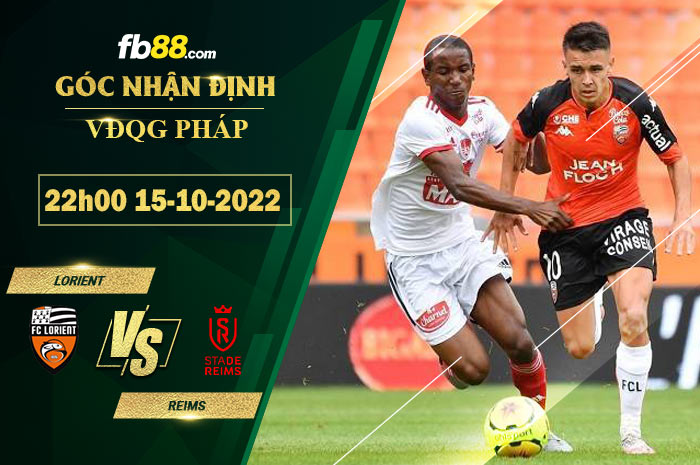 Fb88 soi kèo trận đấu Lorient vs Reims