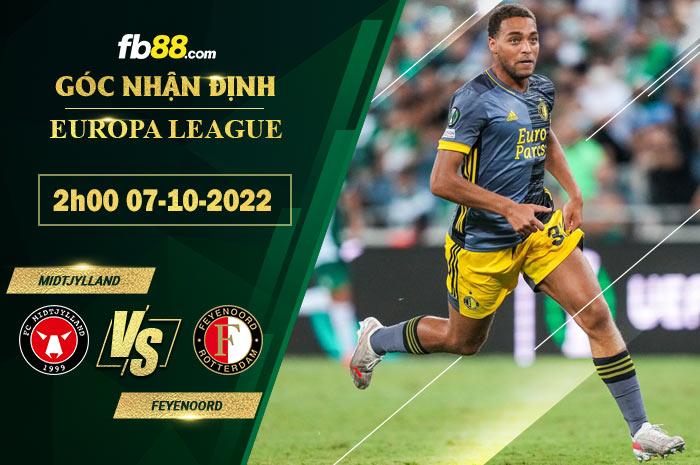 Fb88 soi kèo trận đấu Midtjylland vs Feyenoord