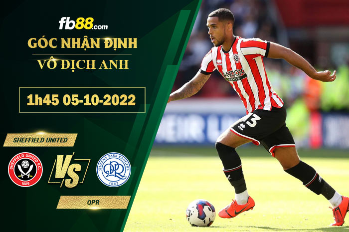 Soi kèo Sheffield United vs QPR, 1h45 ngày 5/10/2022